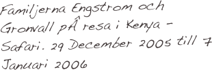 Familjerna Engstrom och...